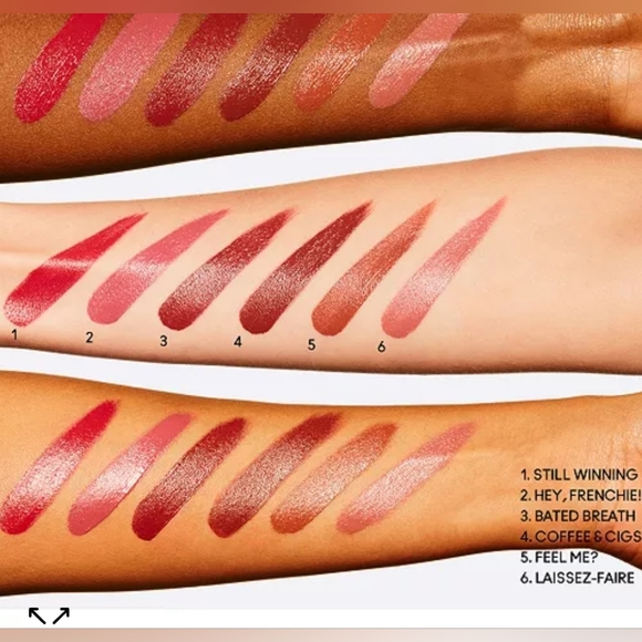 New MAC Love Me Liquid Lipcolour - Bated Breath #489 - Picture 3 of 5